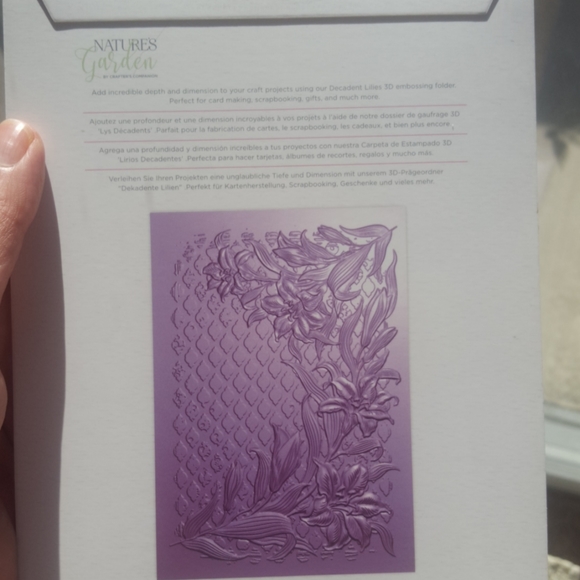 NEW crafting embossing and dies - Picture 3 of 7